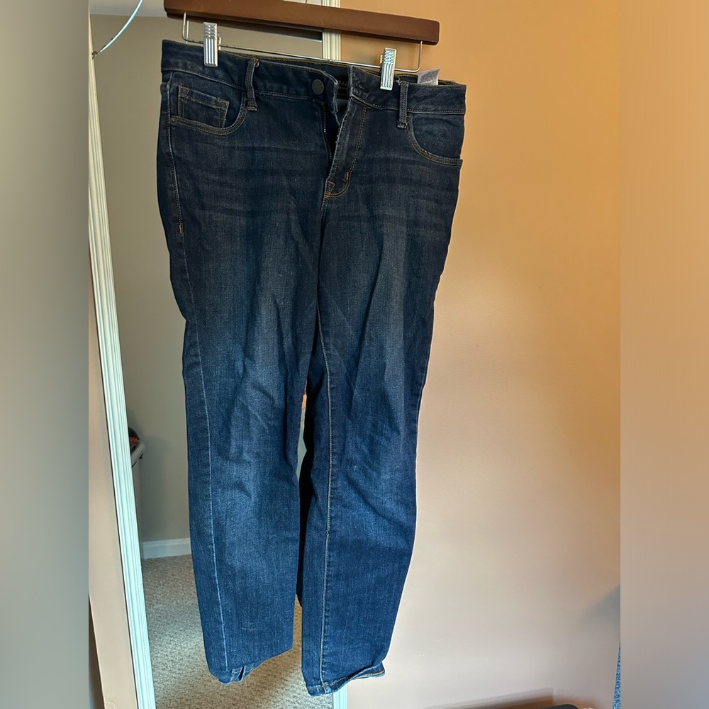 Old Navy Rockstar Jean Mid Rise 8 short